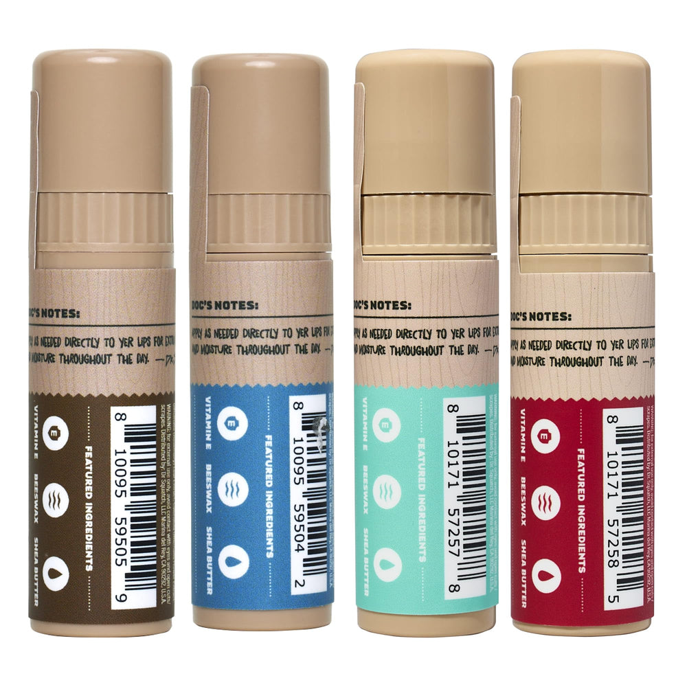 Dr. Squatch balsamo labial vitamina-e-karite para nutrir labios