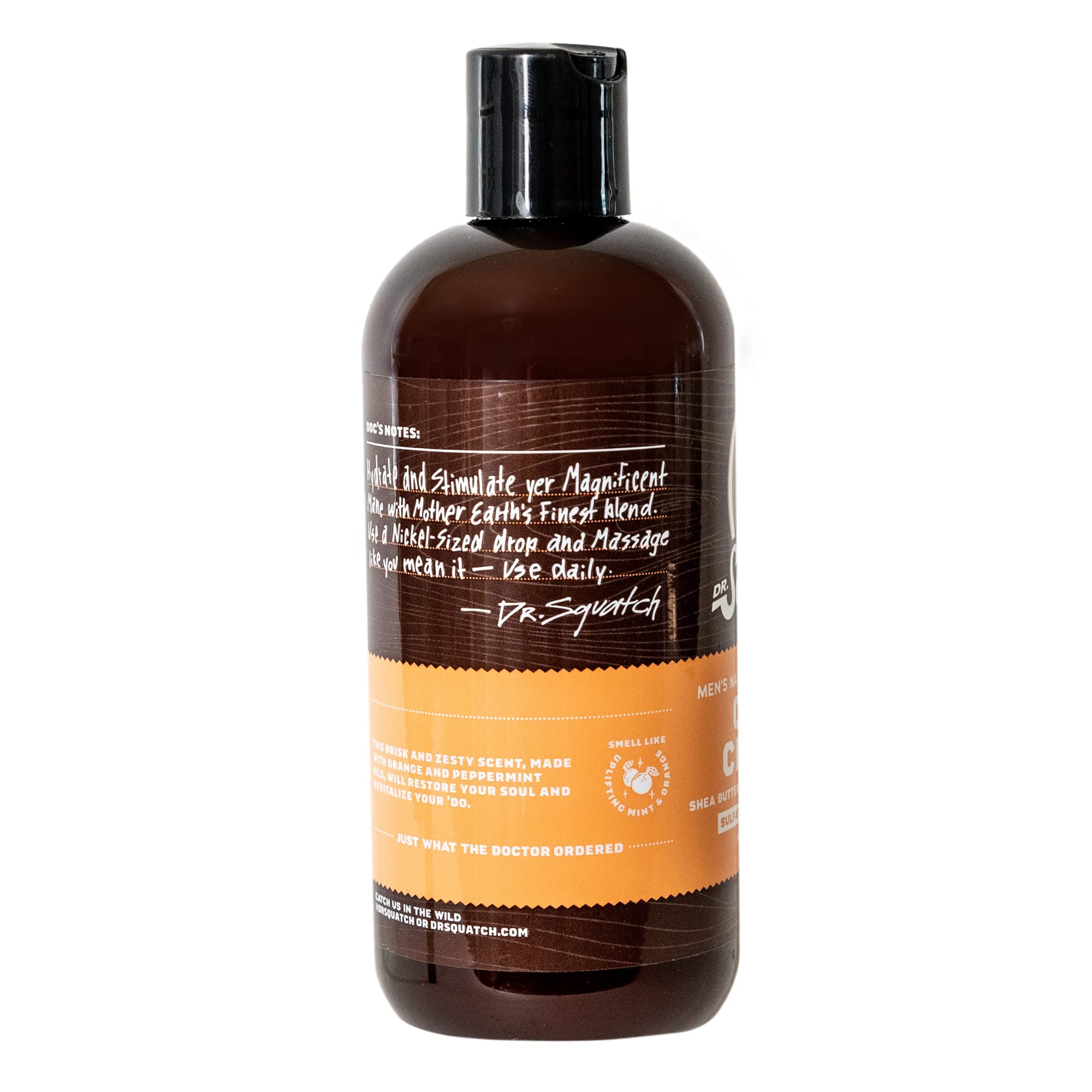 Ingredients visual shows peppermint, calendula, and clary sage benefits