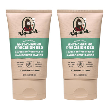 Dr. Squatch Desodorante Rainforest Rapids en botella, control del olor para hombres