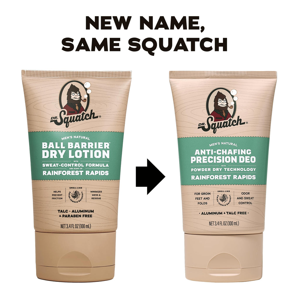 Dr. Squatch Rainforest Rapids pack de dos, ideal para uso diario sin ensuciar