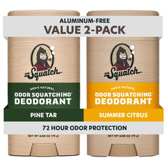 Dr. Squatch Desodorante Pine Tar frontal: protección natural sin aluminio