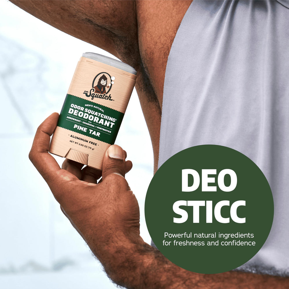 Dr. Squatch desodorante natural protección de olor de larga duración