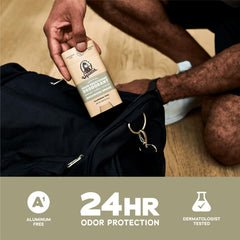 Fragancia Birchwood Breeze derivada naturalmente por Dr. Squatch para sensación fresca.