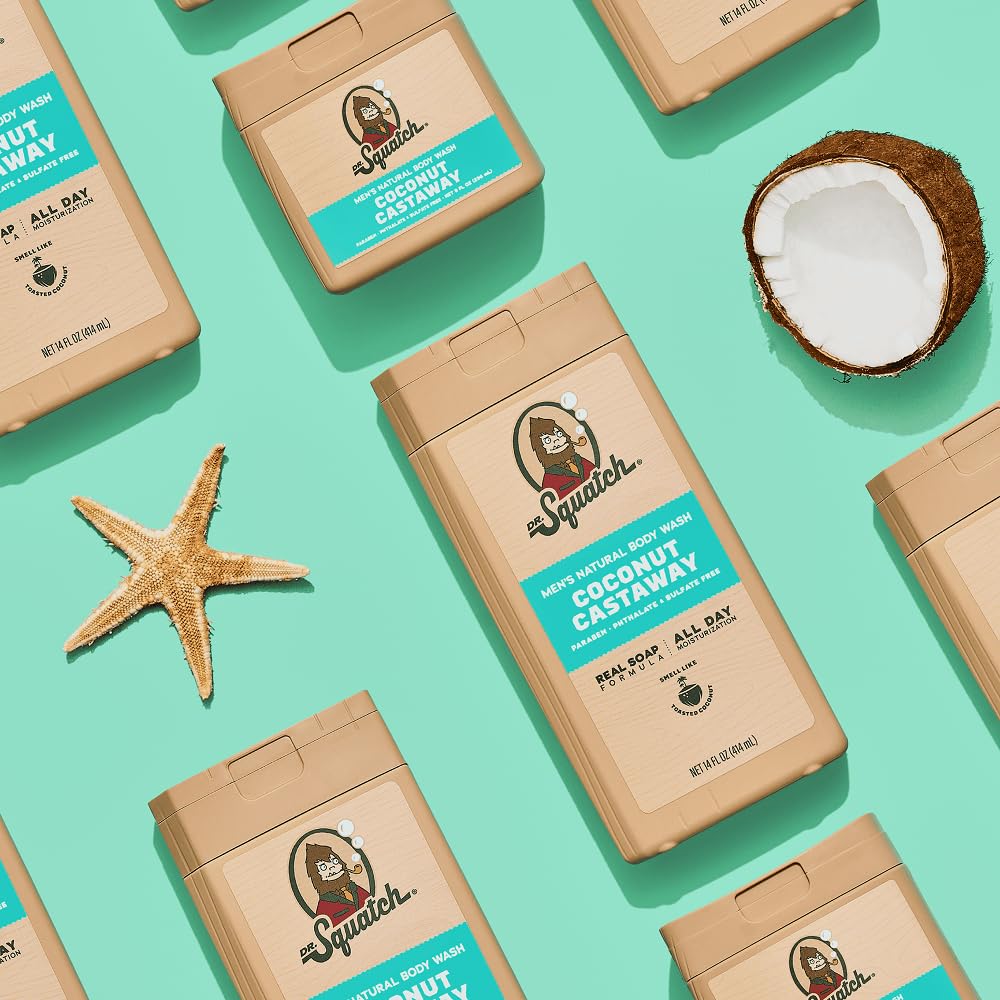 Dr. Squatch empaque resistente para viaje y uso diario
