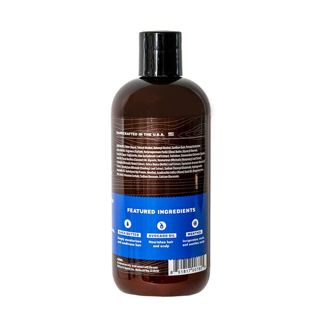 Dr. Squatch Fresh Falls, texture crème, hydratation douce des longueurs.