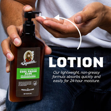 Dr. Squatch ingredientes-naturales-sin-petrolato cuidan la piel sensible.