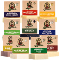 Dr. Squatch Jabon natural betun-de-pino, experiencia vigorizante para la ducha diaria