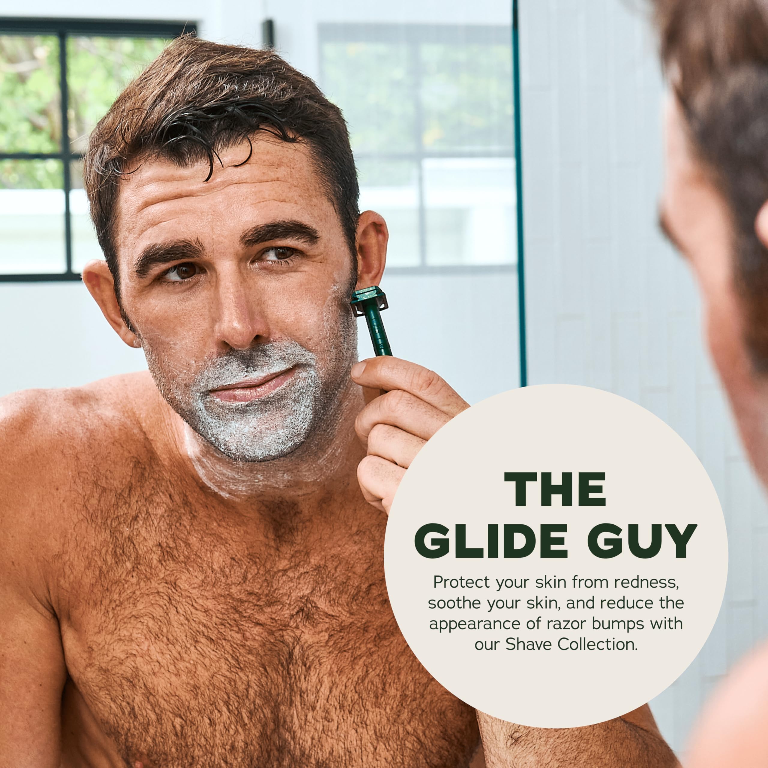Dr. Squatch men-focused shaving routine supports a comfortable, confident start.