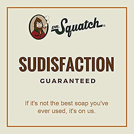 Dr. Squatch Poix de Pin – moment douche avec parfum boisé.