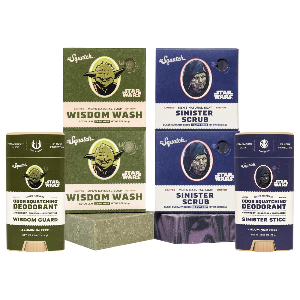 Dr. Squatch Wisdom Wash: jabón natural para limpieza diaria con aroma vigorizante