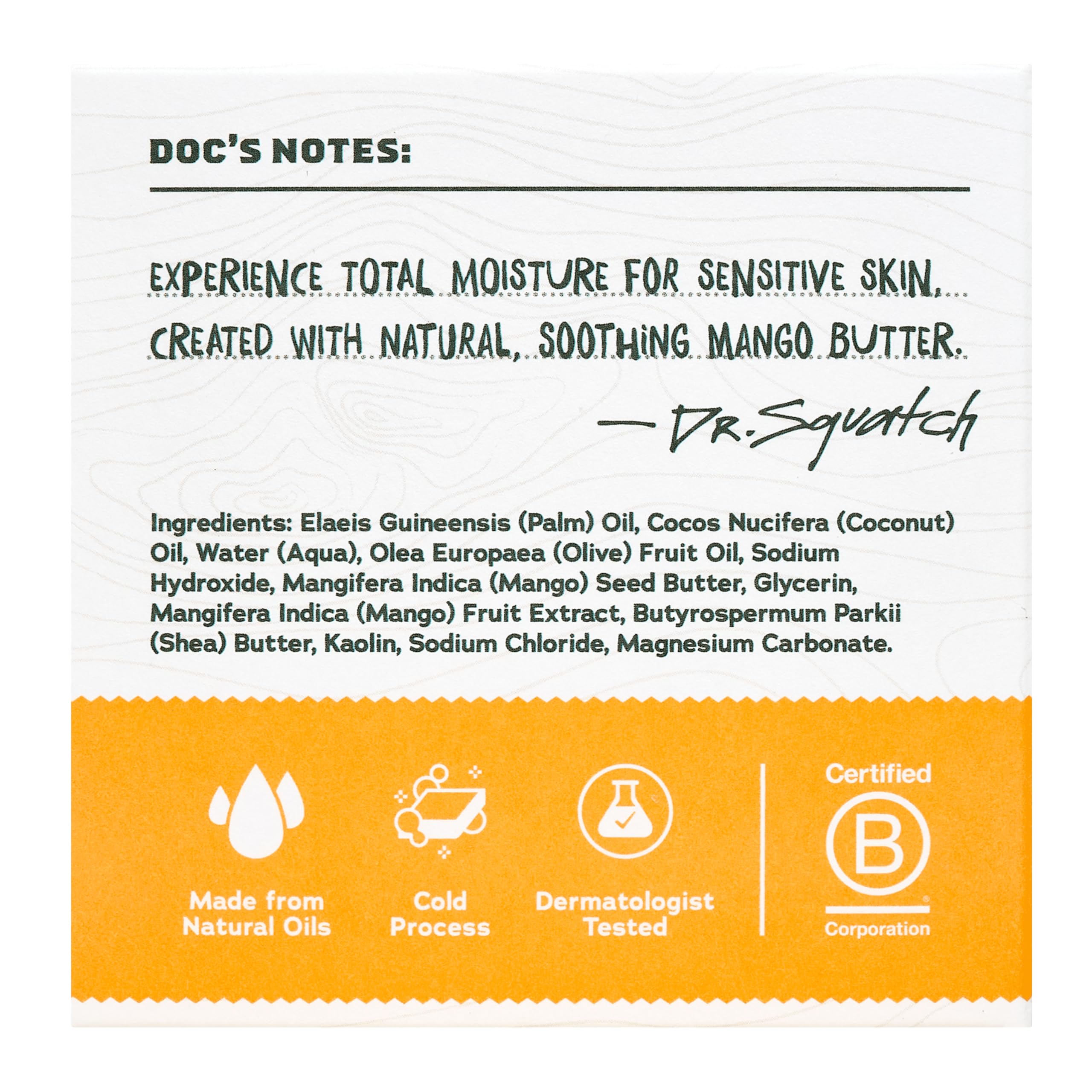 Dr. Squatch Total Moisture Bar para ducha, 3 barras ideales para rutinas masculinas.
