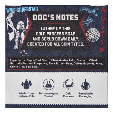 Dr. Squatch WWE Desodorante Doble Regalo: set dual para protección diaria