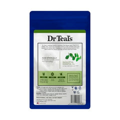 Dr Teal's aceites esenciales de eucalipto y menta para aroma calmante.