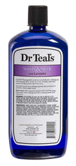 Dr Teal's Lavande – bouteille 34oz, expérience spa à domicile.