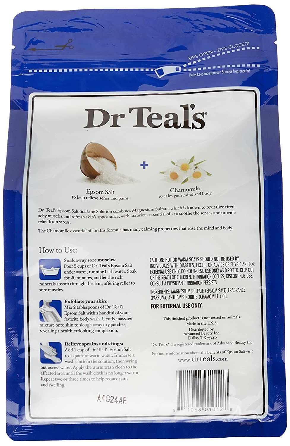 Dr Teal's Comfort & Calm: utilisation rapide en 20 minutes après l’entraînement