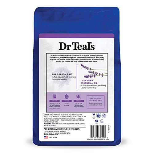 Dr Teal's descanso con lavanda para dormir mejor.
