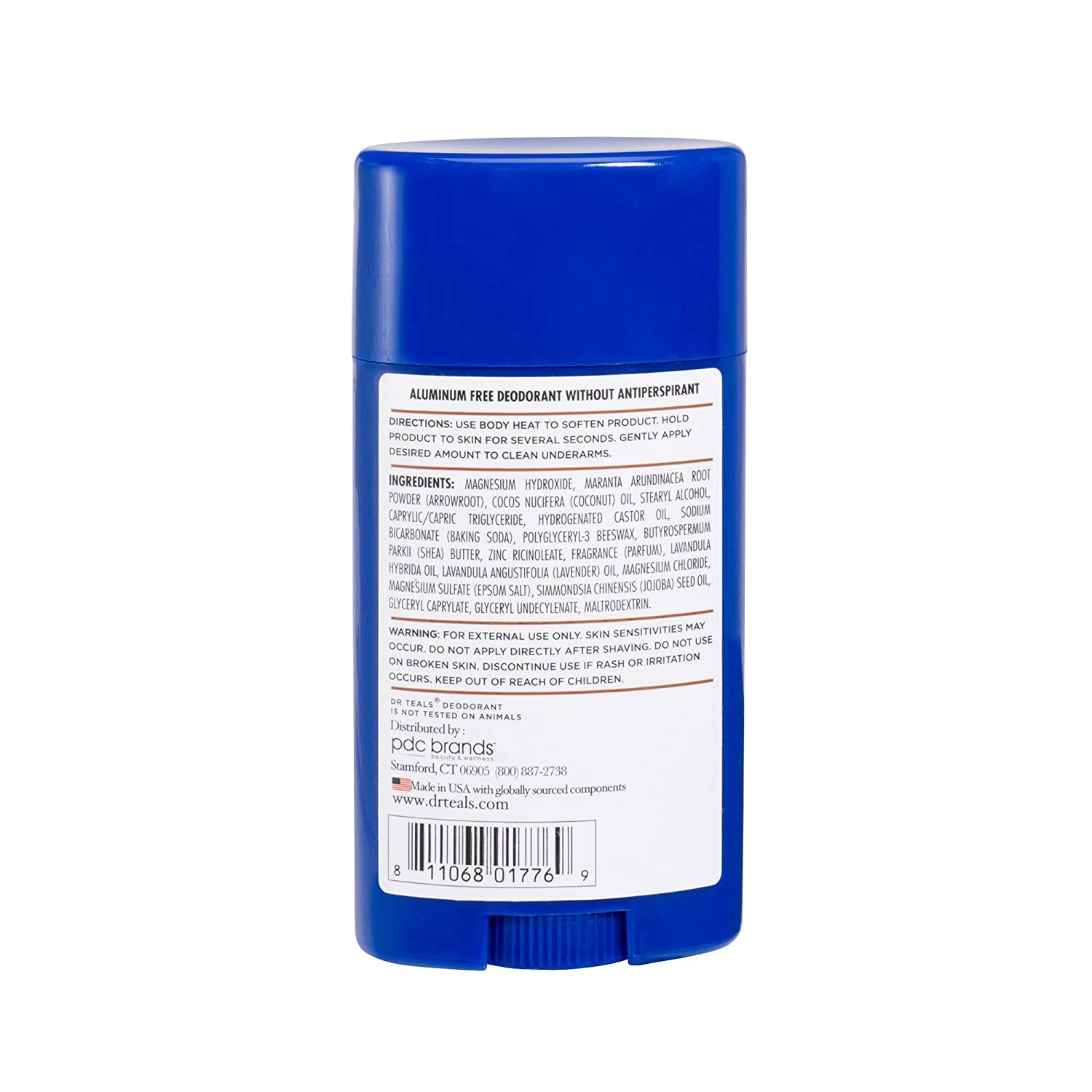 Desodorante Dr Teal's variedad regalo, dos envases visibles, ideal para probar fragancias