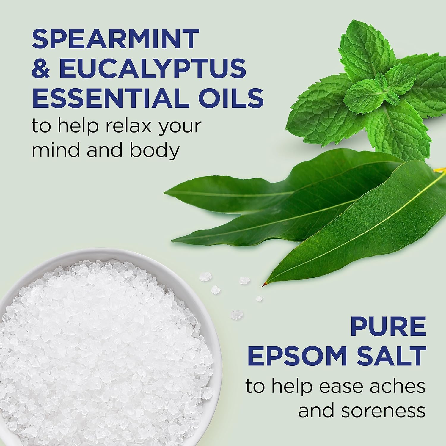 Dr Teal's exfoliante suave con sal de epsom para piel suave.