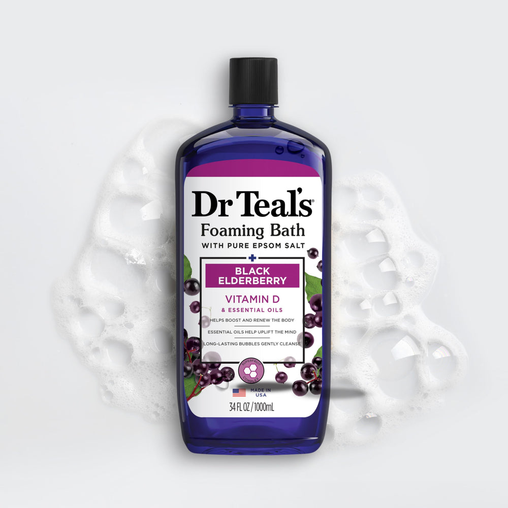 Dr Teal's Fórmula libre de parabenos y ftalatos cuida la piel.