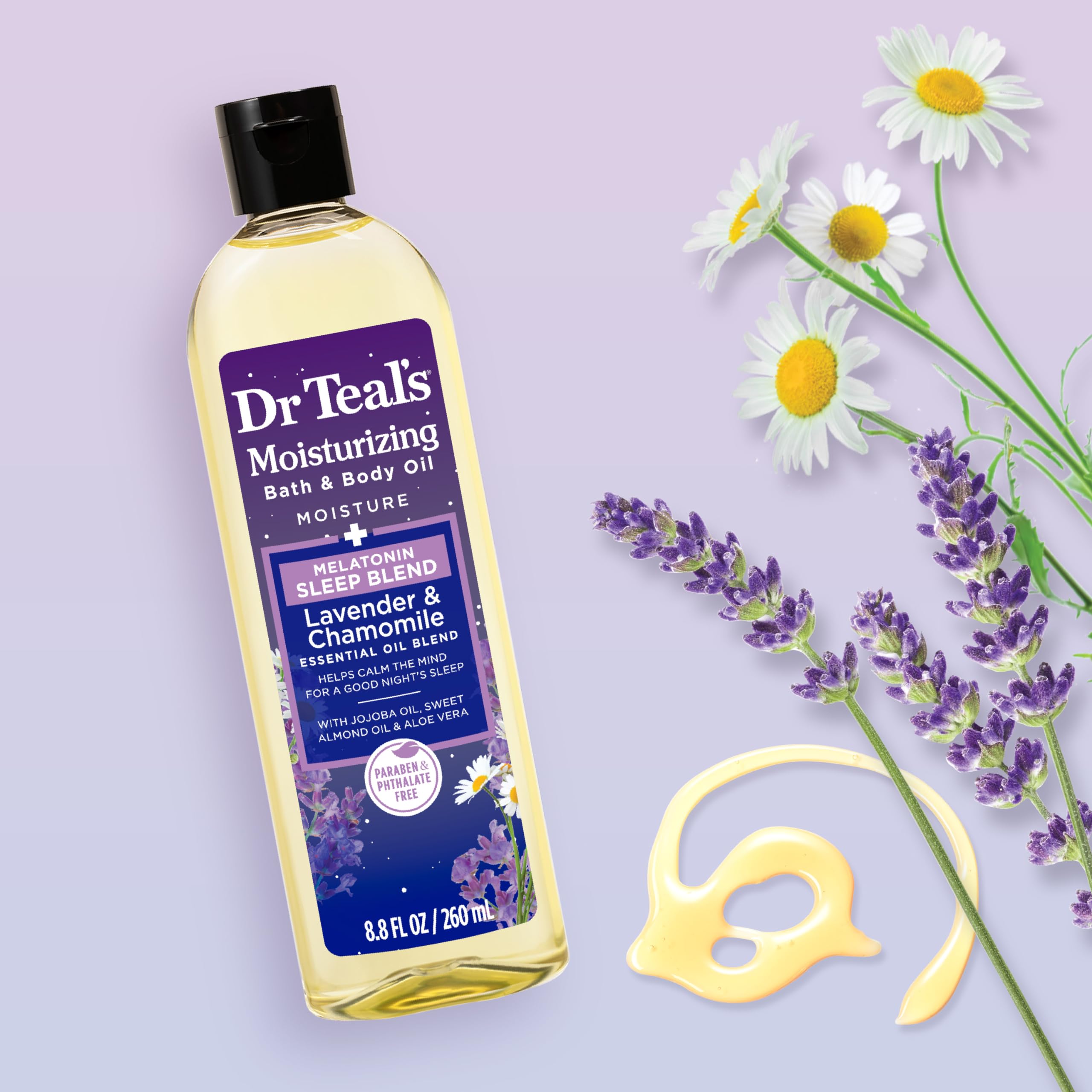 Dr Teal's textura-ligera, absorcion rapida y hidratación
