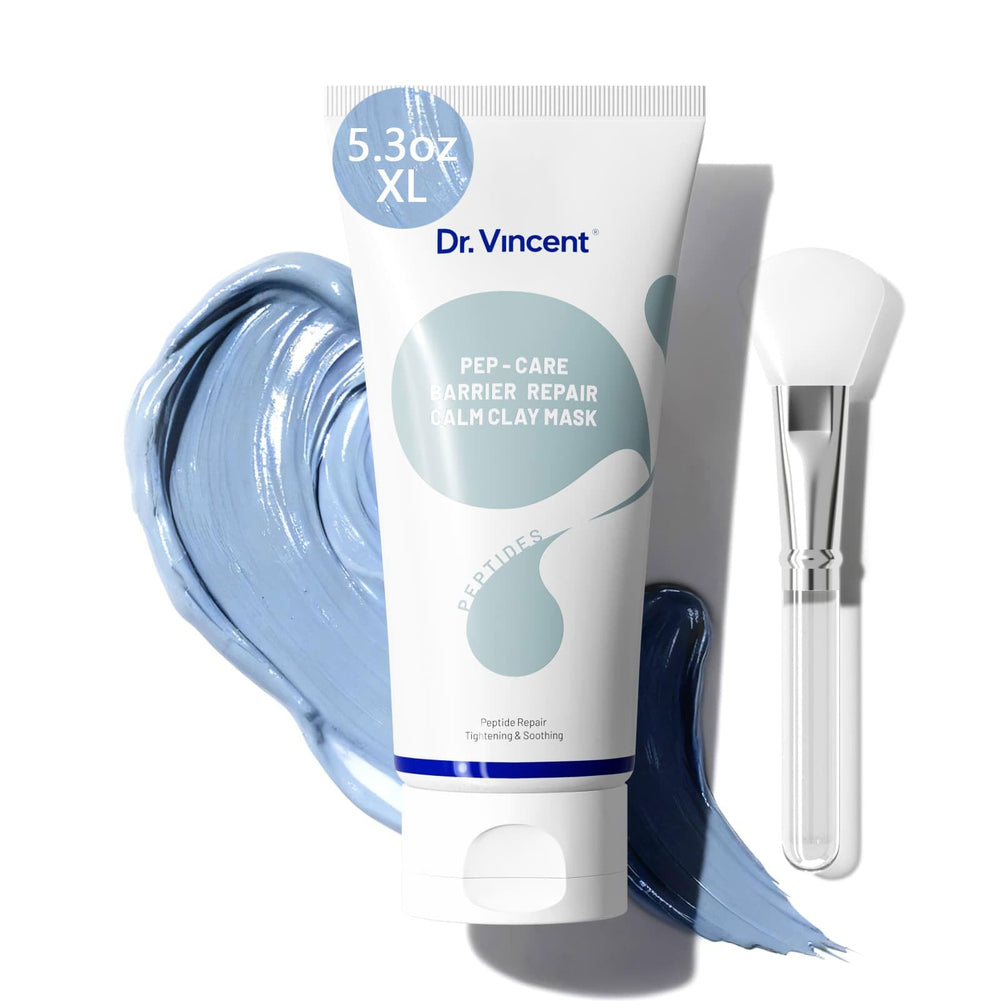 Dr Vincent Deep Pore mascarilla de arcilla azul limpia y purifica los poros.