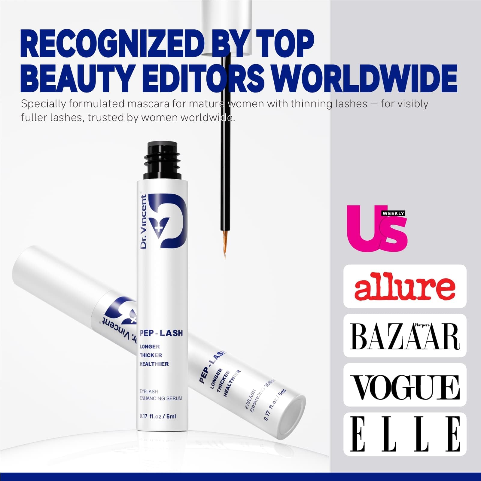 Uso nocturno del Dr Vincent Lash Serum para una mirada definida al despertar.