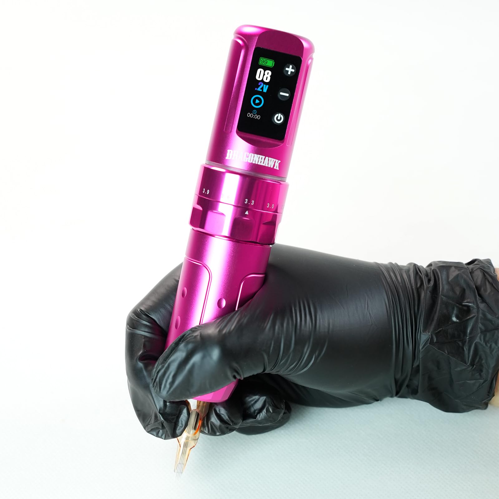 Dragonhawk L3, baterías duraderas para sesiones sin interrupciones.