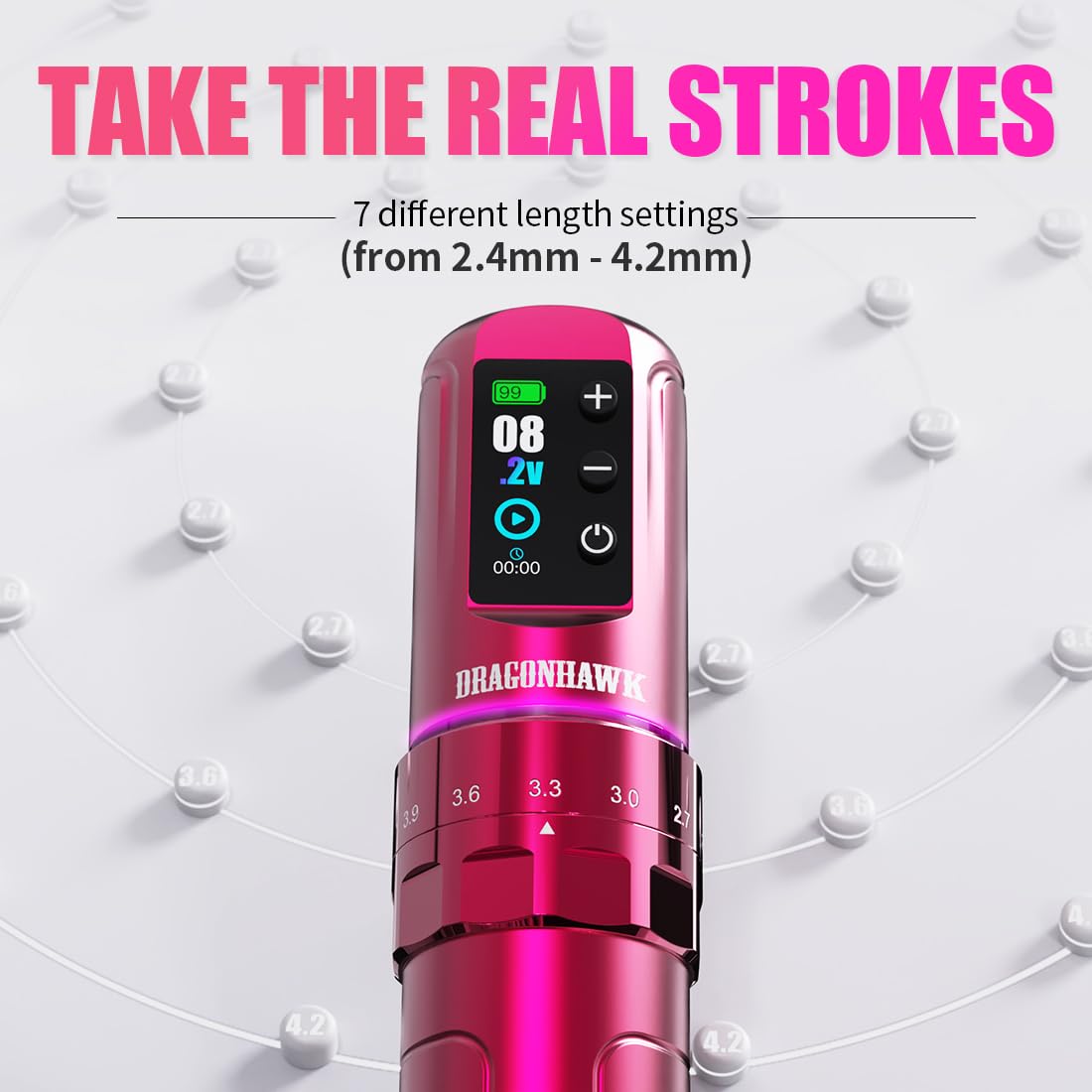 Dragonhawk L3, motor Mcore potente, ofrece trazo suave y respuesta rápida.