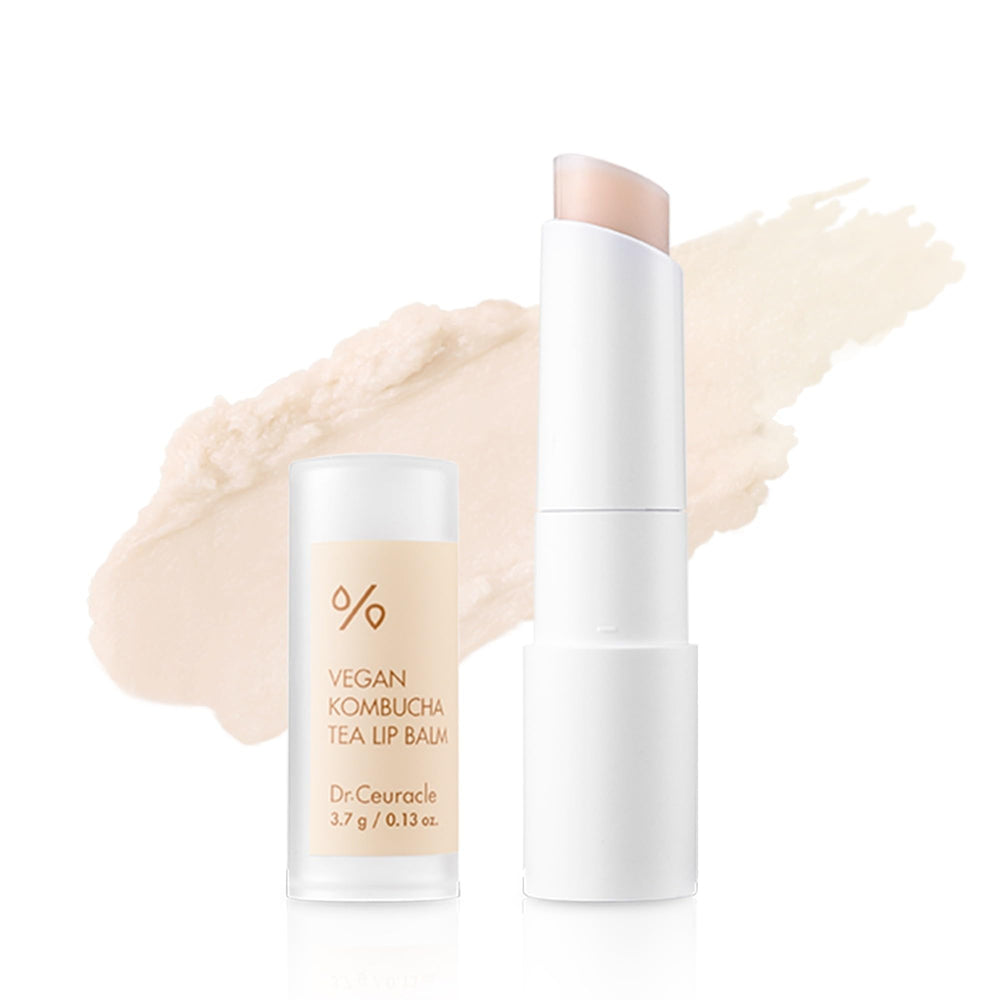 Dr. Ceuracle bálsamo labial de kombucha en envase compacto, para labios secos.
