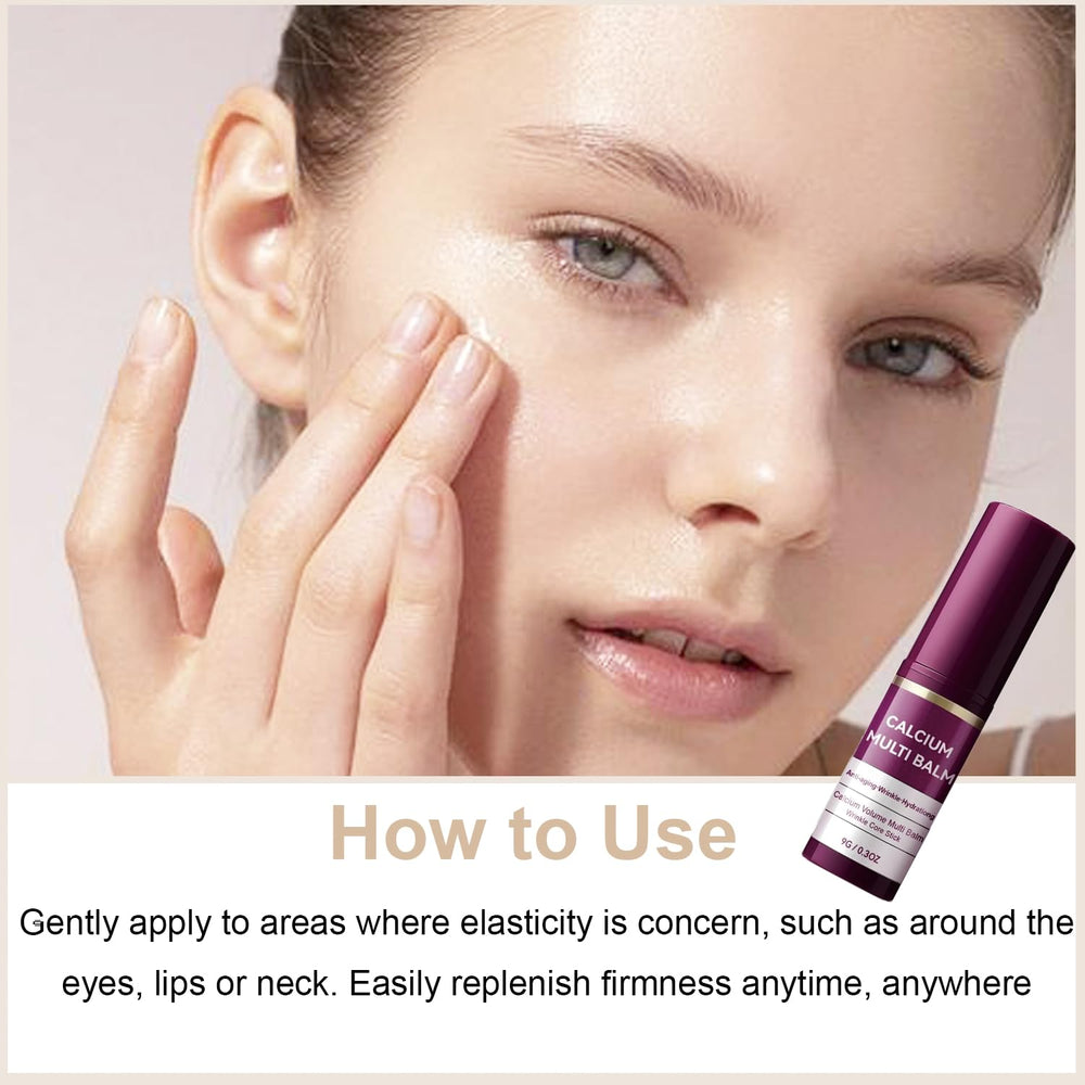 DreamCatching Calcium Multi Balm Stick duo highlights elegance and travel-friendly use.