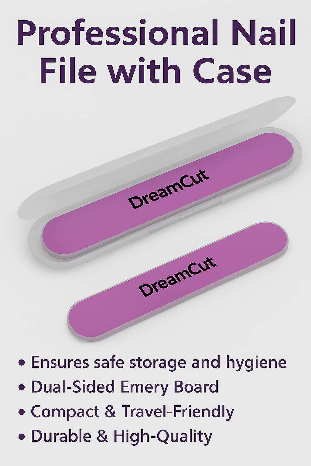 DreamCut estuche higiénico ofrece almacenamiento seguro y práctico