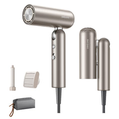 Dreame Pocket secador de pelo, diseño compacto ideal para almacenamiento y viaje.