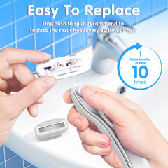 DreamGenius cabezal rotatorio de 60 grados sigue las curvas del cuerpo con precision.