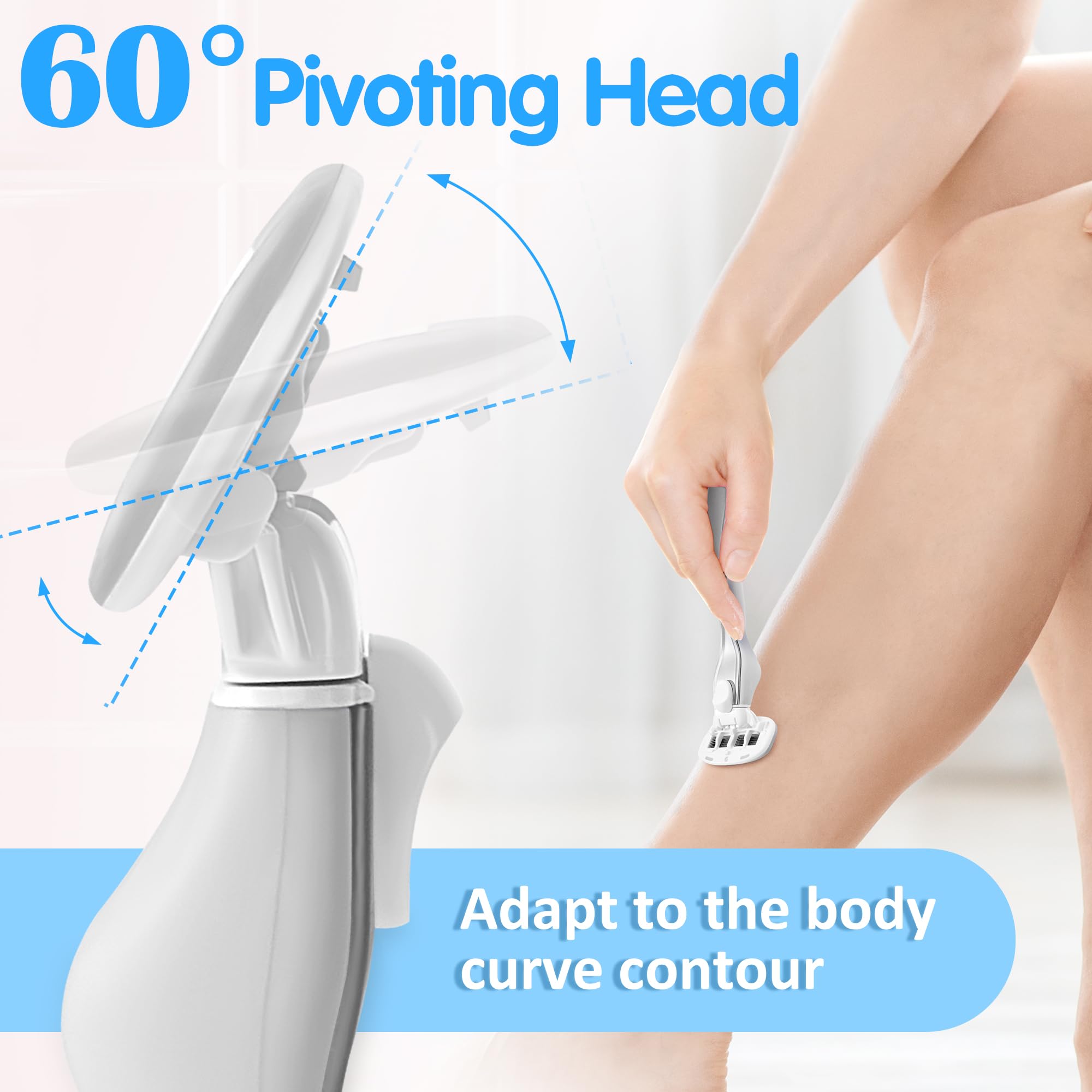 DreamGenius lubricacion 360 ofrece deslizamiento suave y experiencia cómoda durante el afeitado.