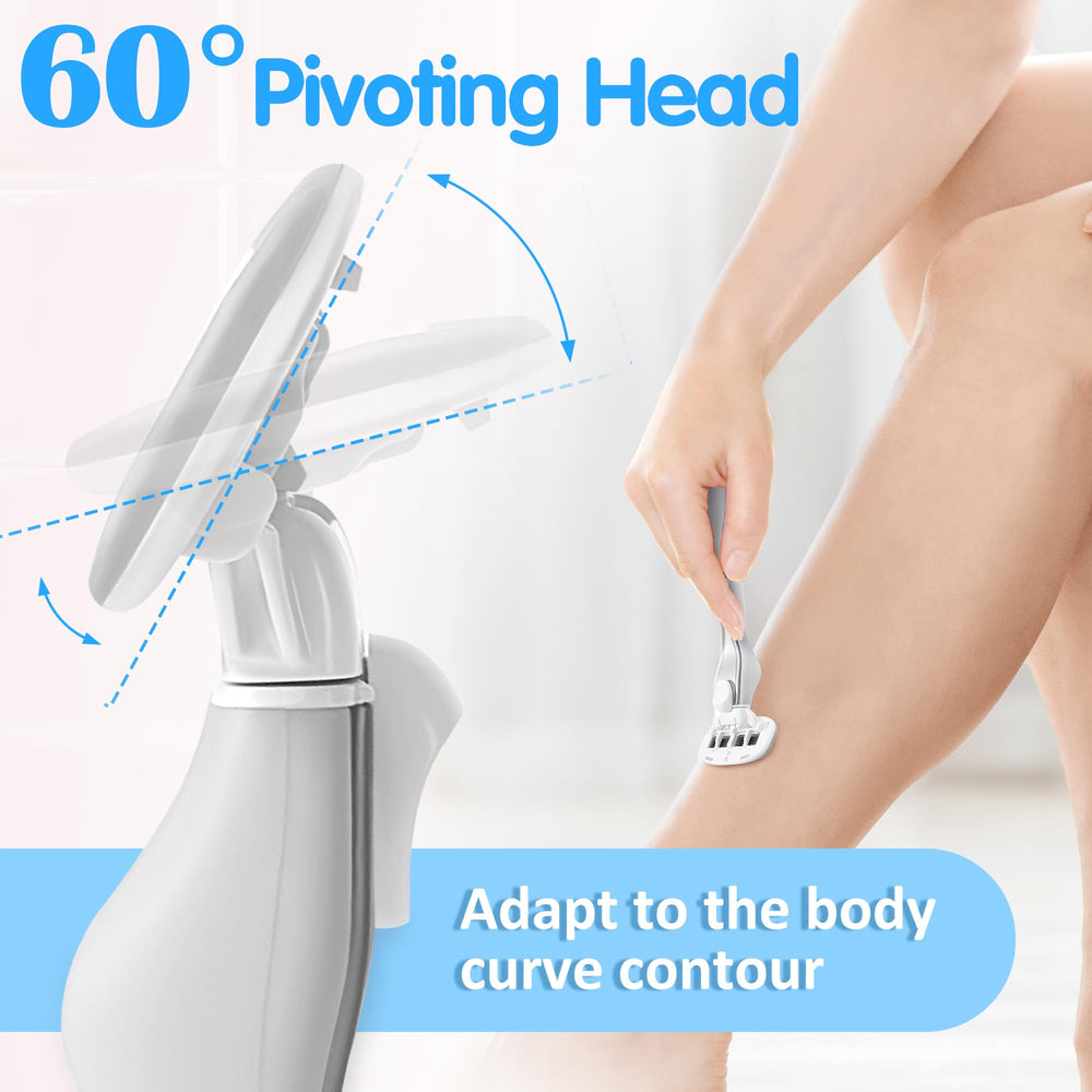 DreamGenius lubricacion 360 ofrece deslizamiento suave y experiencia cómoda durante el afeitado.