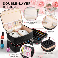Plateau grande capacité Vernis DreamGenius pour rangement clair.