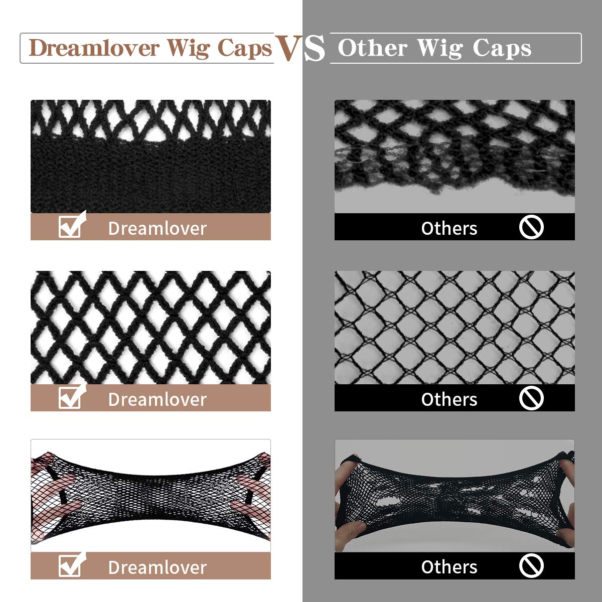Gorra Dreamlover para cosplay y escena, ligera y segura para movimientos.