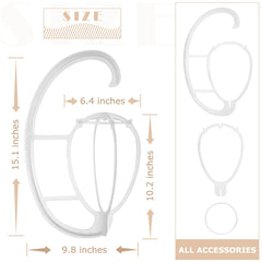Dreamlover soporte plegable para pelucas, ideal para viajar
