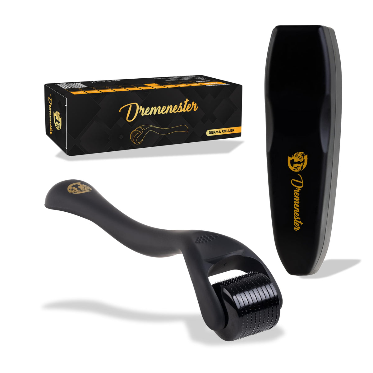 Rodillo de microagujas Dremenester para cara, uso diario para piel suave.