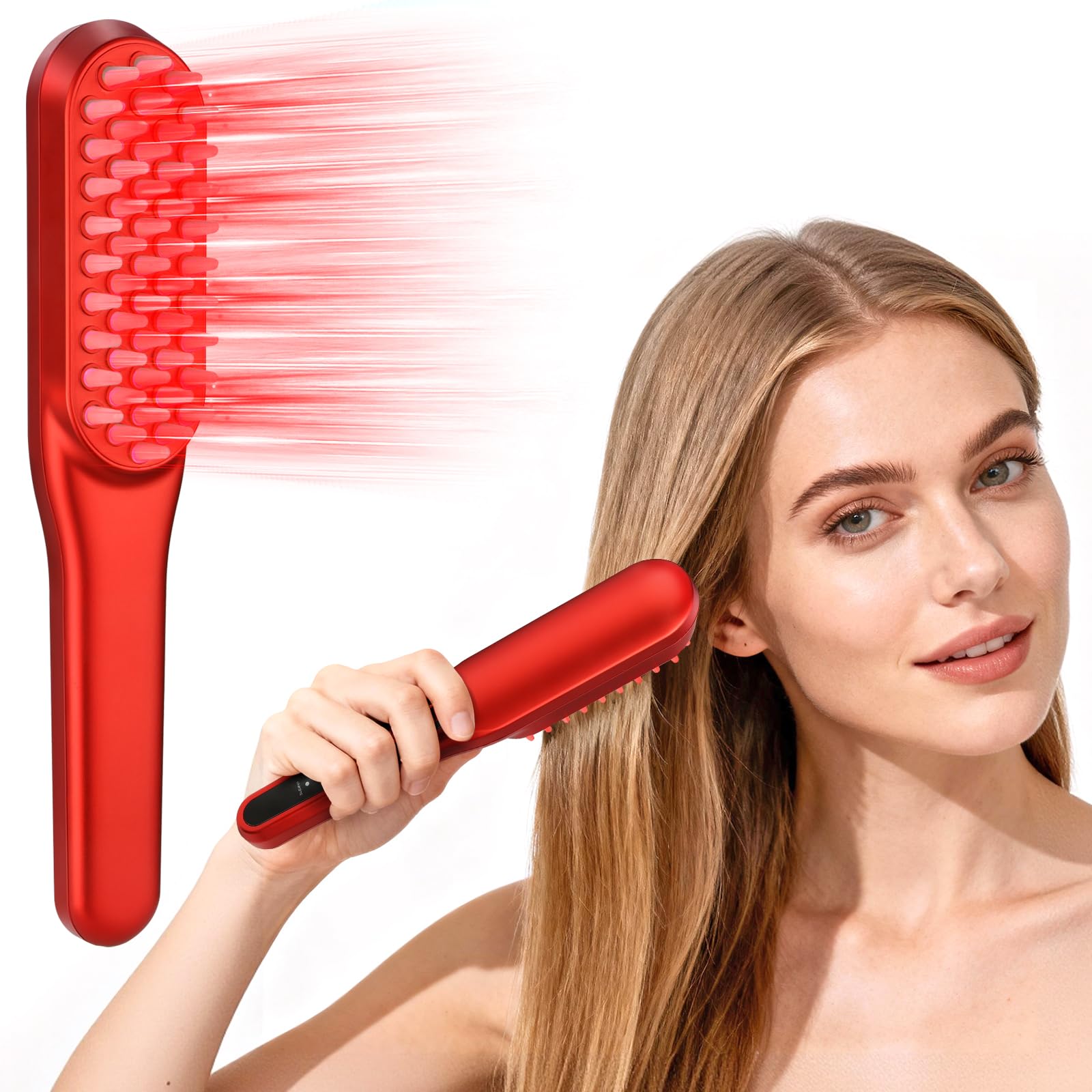 DREWALA Peine Crecimiento Capilar Luz Roja para apoyar el cabello
