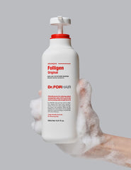 DR.FORHAIR Folligen Original Shampoing 500 ml — Cheveux plus doux après lavage.