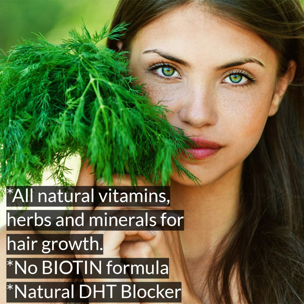 Ingrédients à base de plantes DrFormulas Original DHT Blocker pour une routine naturelle.
