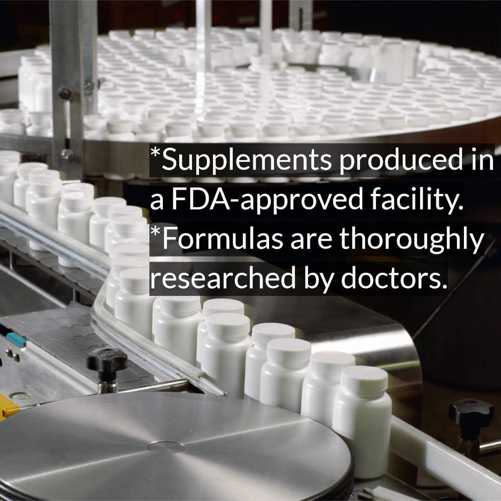 Fabriqué aux États-Unis, DrFormulas Original DHT Blocker, assurant traçabilité et qualité.