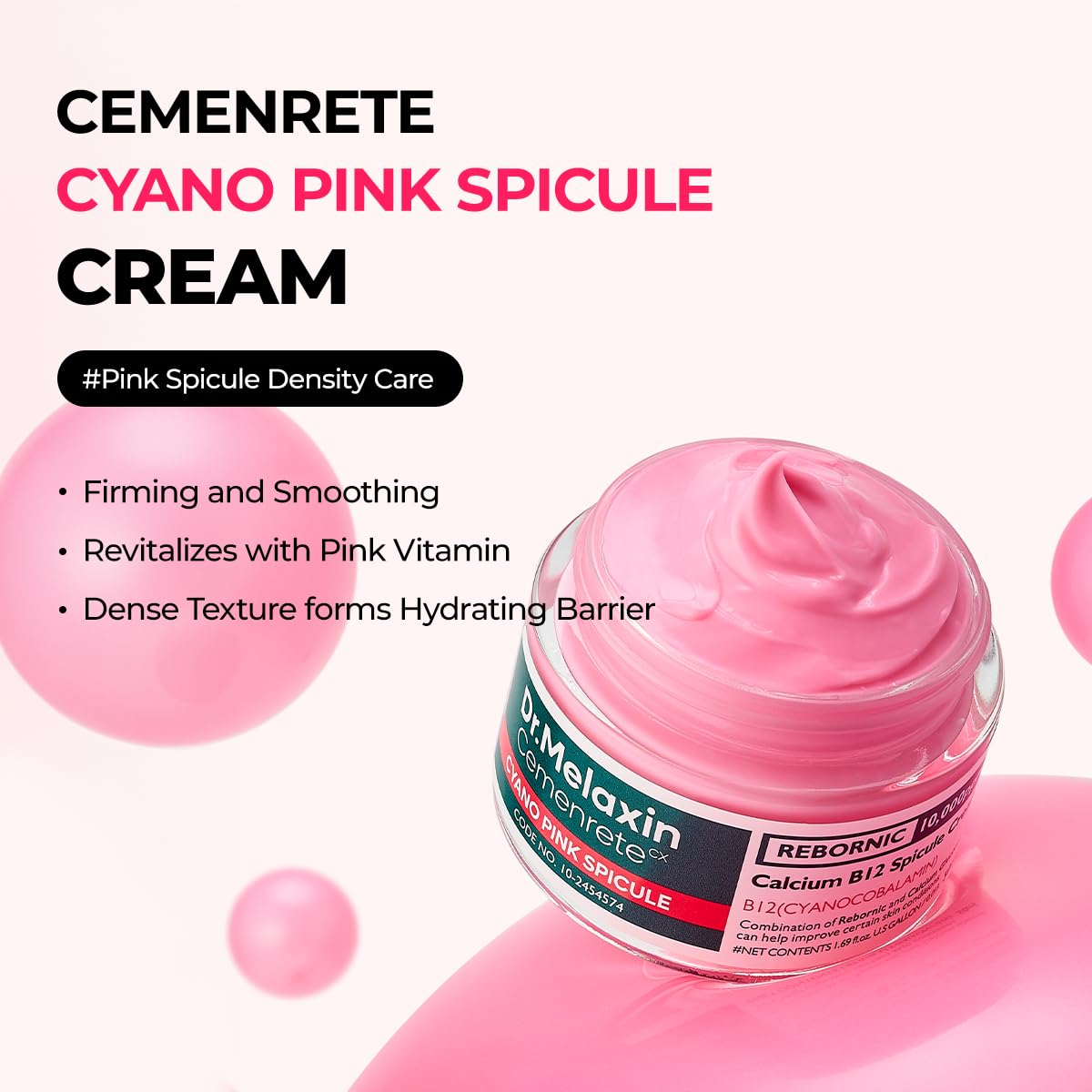 Dr.Melaxin Cemenrete: crème yeux, texture légère pour une hydratation durable.