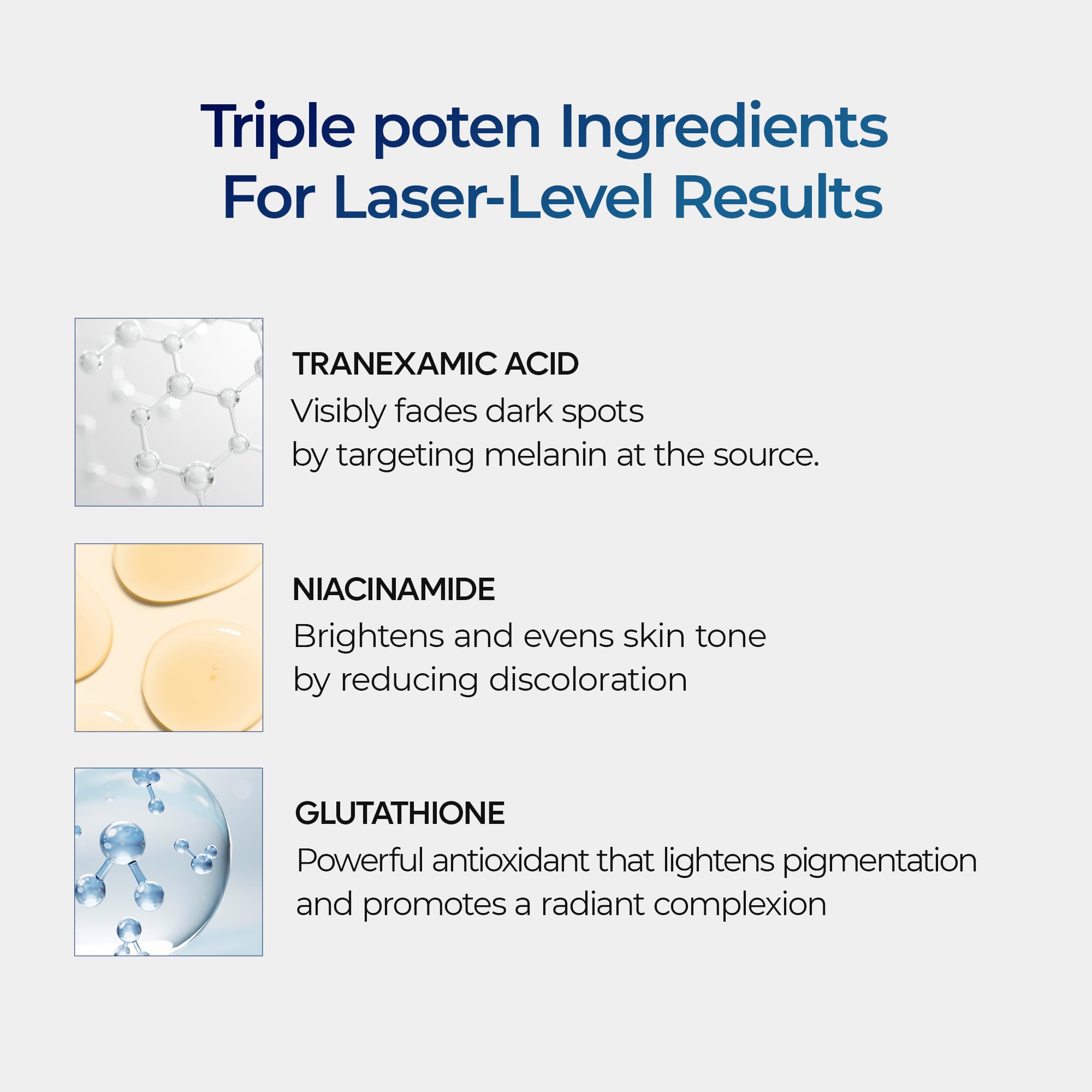 Dr.Melaxin TX ampoule composition actifs : ingrédients actifs pour soins ciblés.