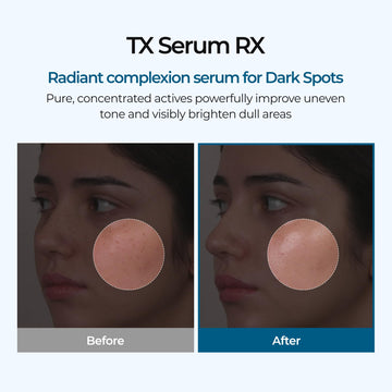 Dr.Melaxin TX ampoule flacon ambre : protection légère contre la lumière.