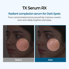 Dr.Melaxin TX ampoule flacon ambre : protection légère contre la lumière.
