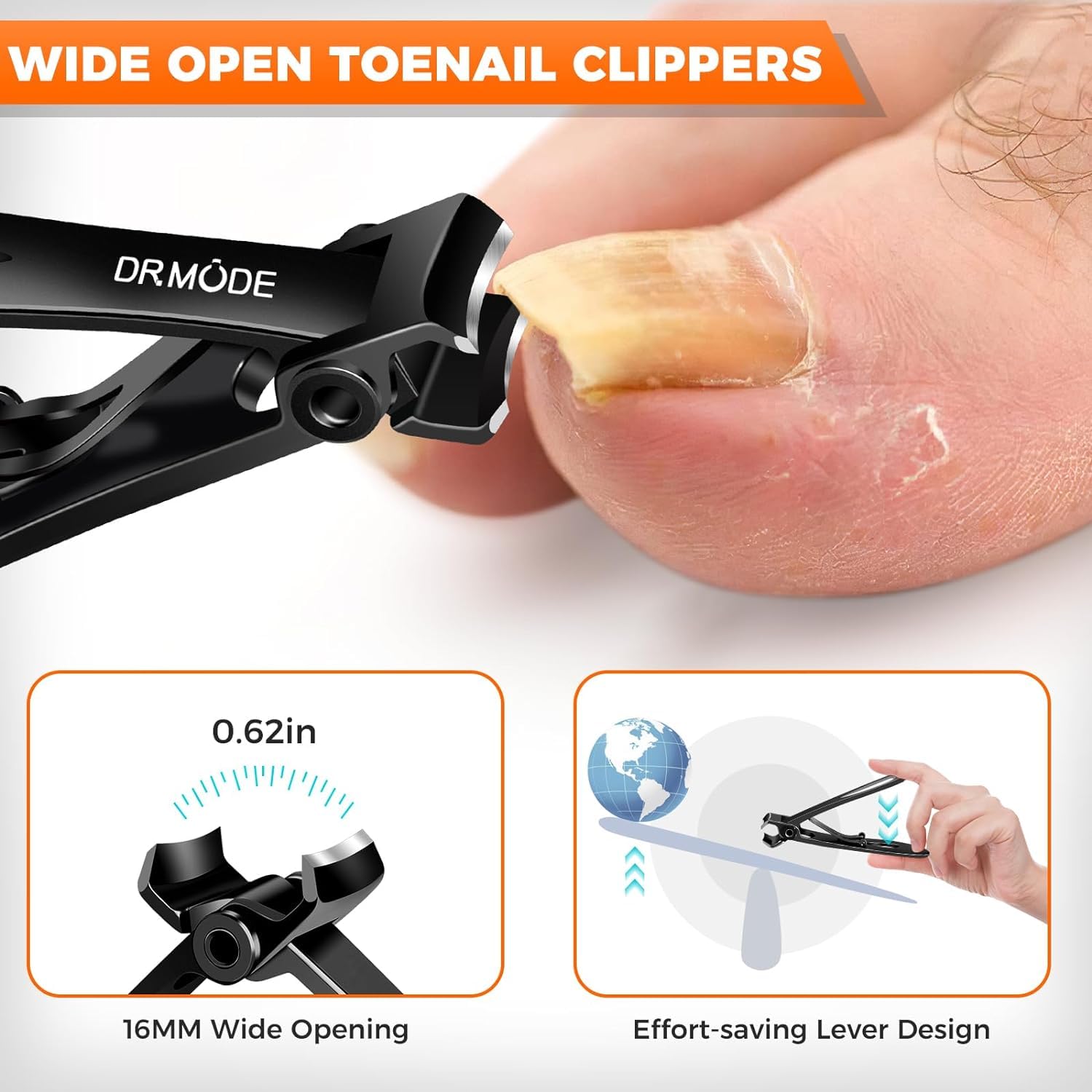 DRMODE acero inoxidable garantiza filo agudo y durabilidad