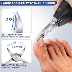 DRMODE cabeza angulada 7 para alcance cómodo en uñas difíciles