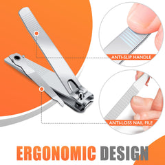 DRMODE corta uñas con lima integrada para bordes lisos.